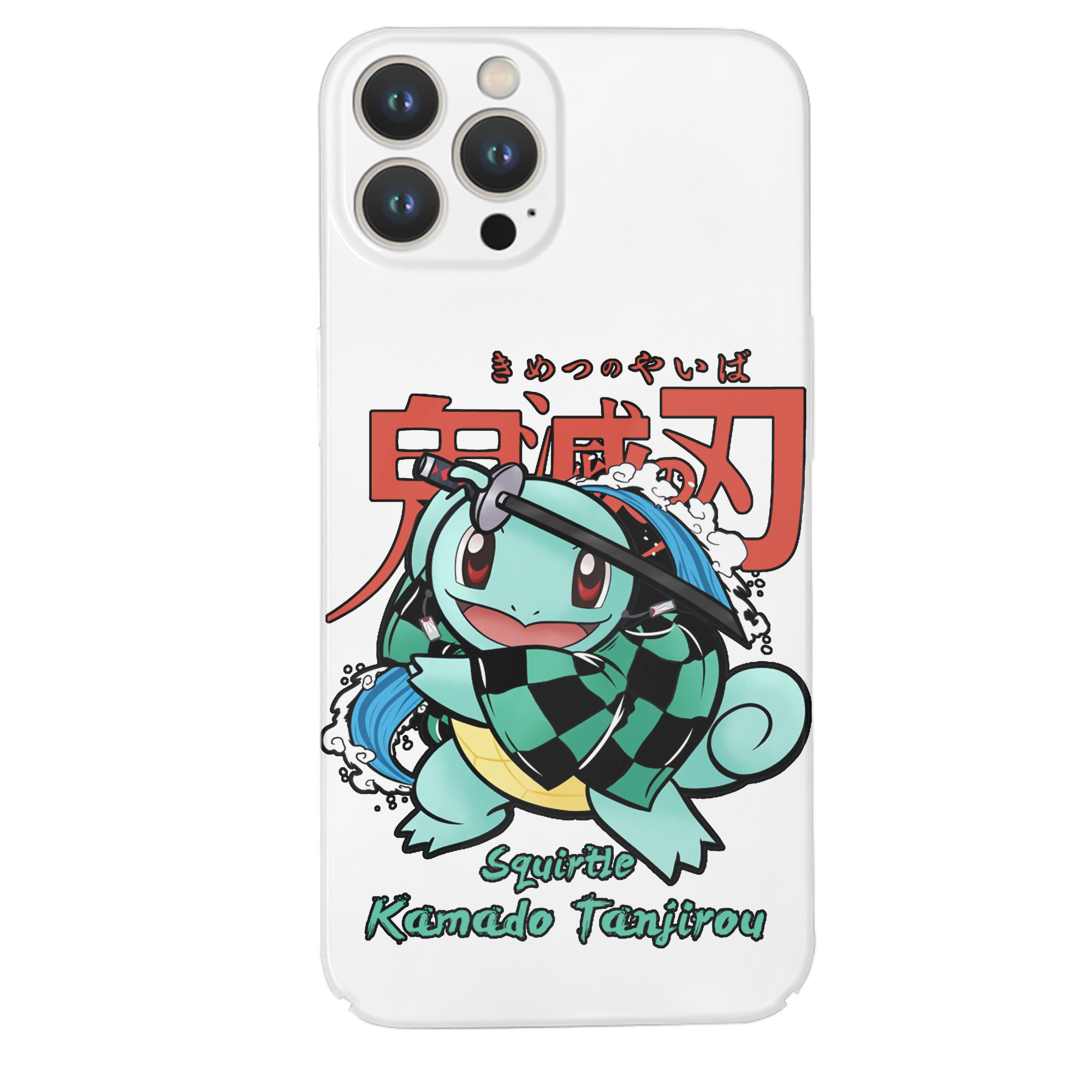 （画像用） 鬼滅の刃 竈門 炭治郎／かまど たんじろう Kamado Tanjirou 【iPhone 14シリーズ対応】ハードケース